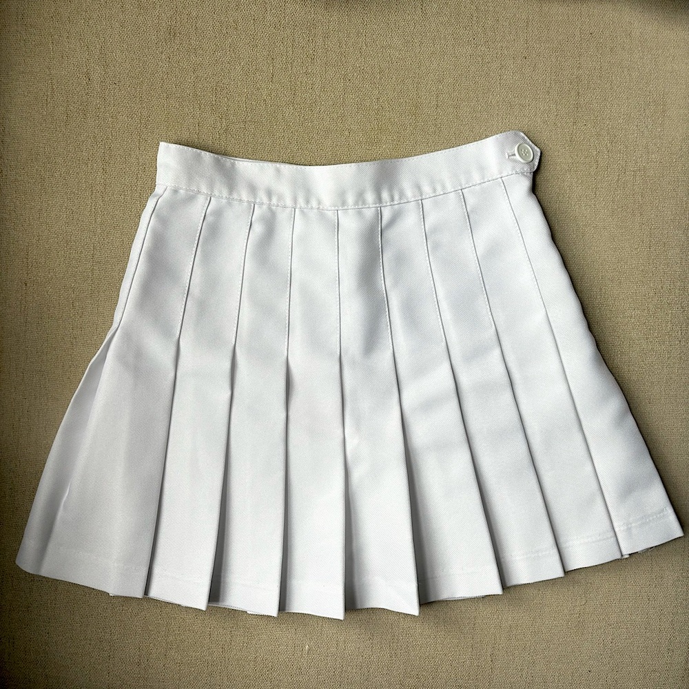 white american apparel tennis skirt - XS